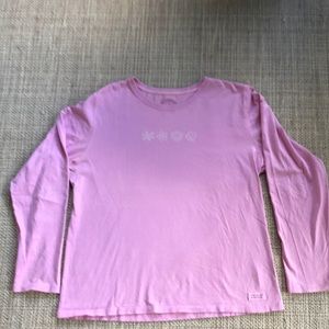 Life is Good relaxed fit long sleeve t-shirt